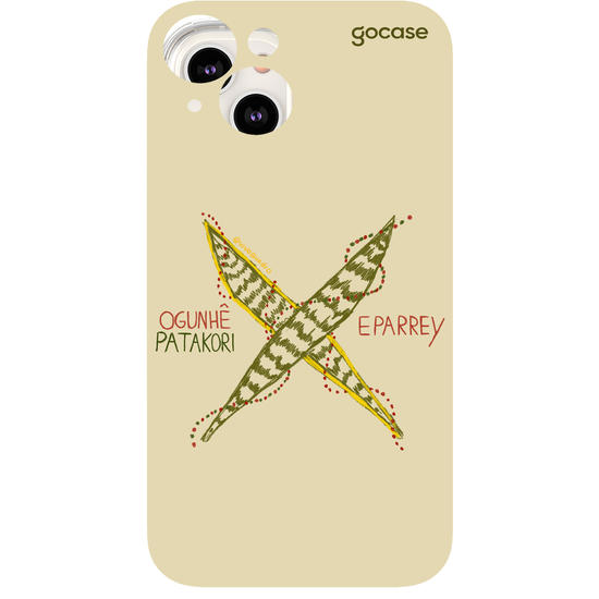 Capinha para celular  Ogunhê Patakori Eparrey