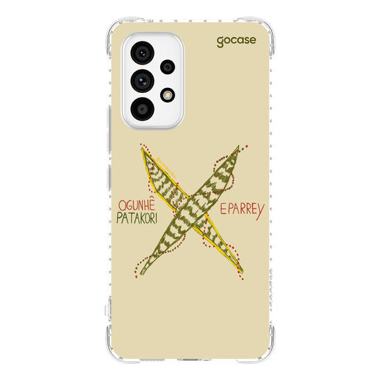 Capinha para celular  Ogunhê Patakori Eparrey
