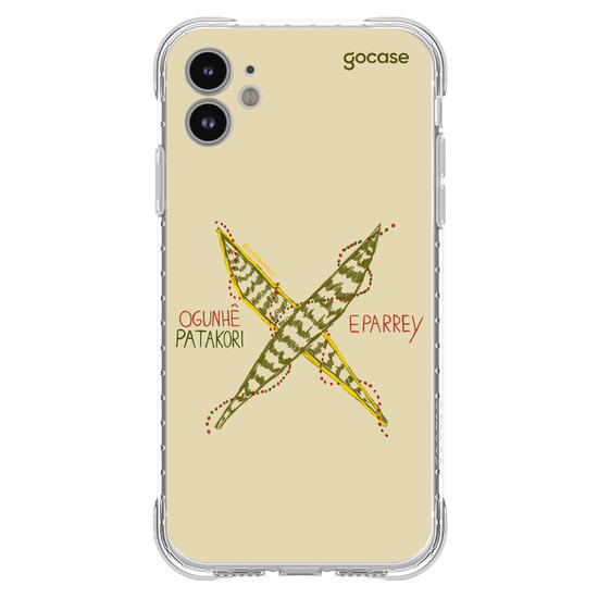 Capinha para celular  Ogunhê Patakori Eparrey