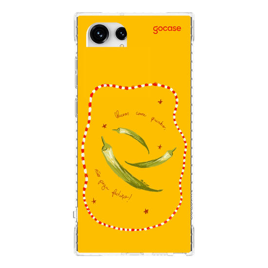 Capinha para celular  Quem Come Quiabo Não Pega Feitiço