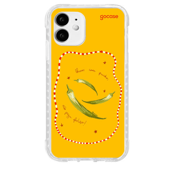Capinha para celular  Quem Come Quiabo Não Pega Feitiço