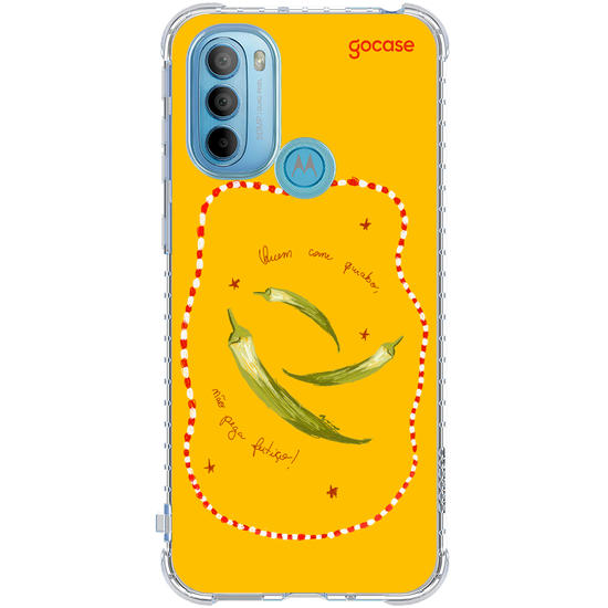 Capinha para celular  Quem Come Quiabo Não Pega Feitiço