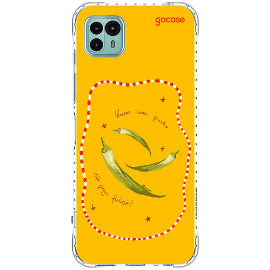 Capinha para celular  Quem Come Quiabo Não Pega Feitiço