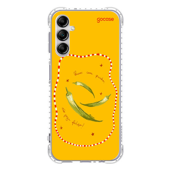 Capinha para celular  Quem Come Quiabo Não Pega Feitiço