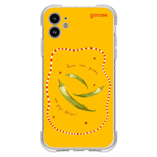 Capinha para celular  Quem Come Quiabo Não Pega Feitiço