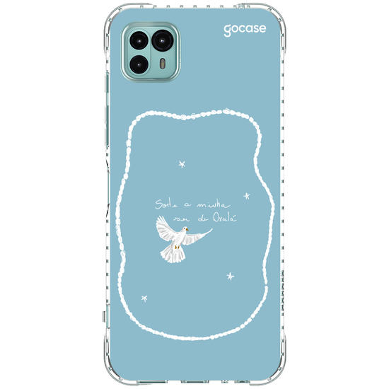 Capinha para celular  Sorte a Minha Ser de Oxalá