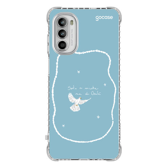Capinha para celular  Sorte a Minha Ser de Oxalá
