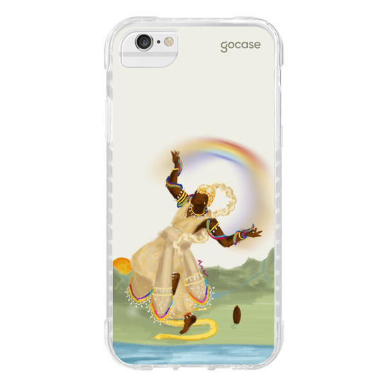 Capinha para celular  Raizes do Brasil - Oxumarê Reina