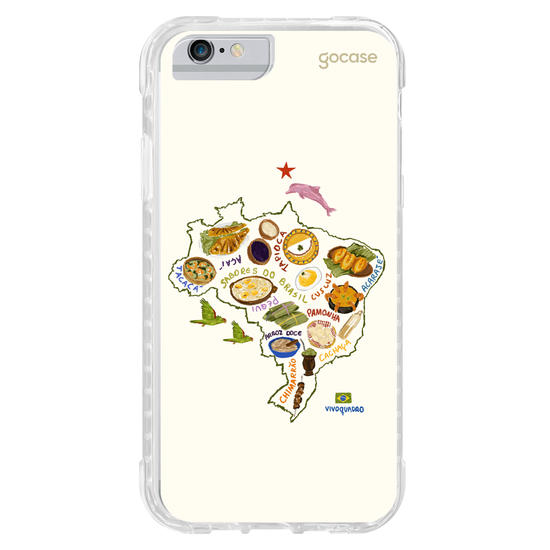 Capinha para celular  Sabores do Brasil