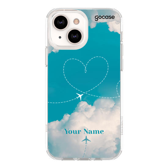 Flying in The Clouds Phone Case