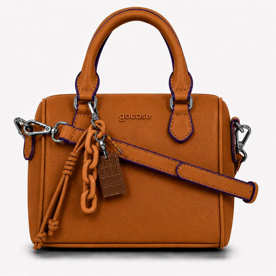 Bolsa Box - Camurça