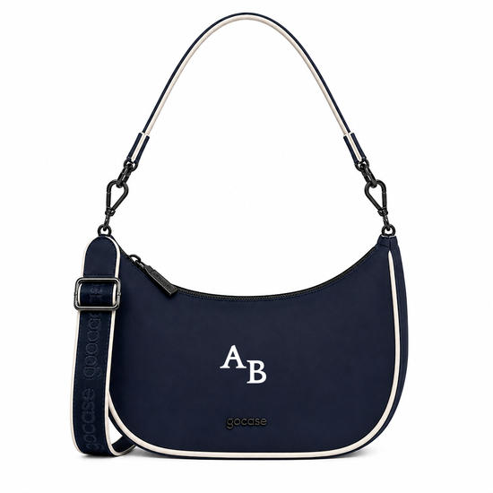  Bolsa Essential - Bicolor - Iniciais Fancy