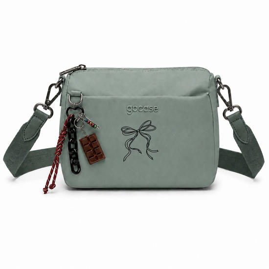  Bolsa Flow Bicolor - Laço Minimalista