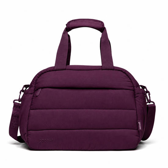  Bolsa Puffer - Novas Cores - Grape