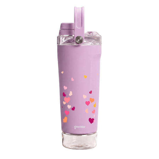  Copo Shake - Corações Flutuantes