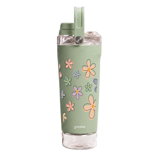  Copo Shake - Flores Divertidas