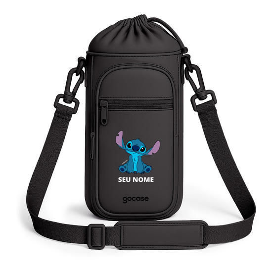 Bolsa de Garrafa - Stitch Cute Bolsa de Garrafa - Stitch Cute