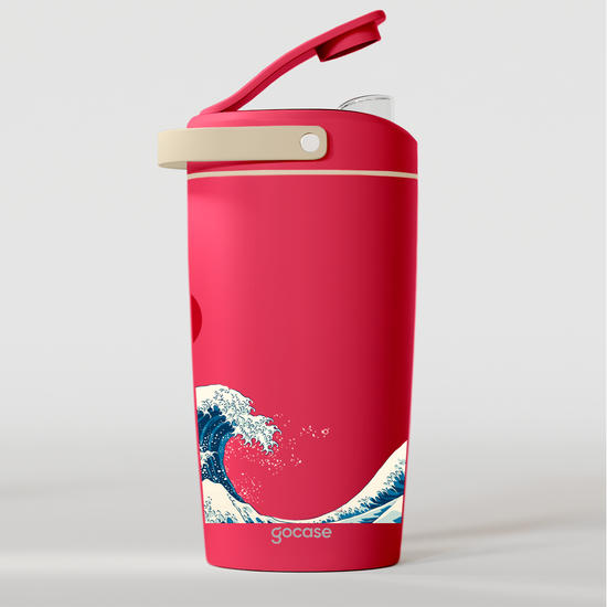  Copo Térmico Shake  - Hokusai - A Grande Onda