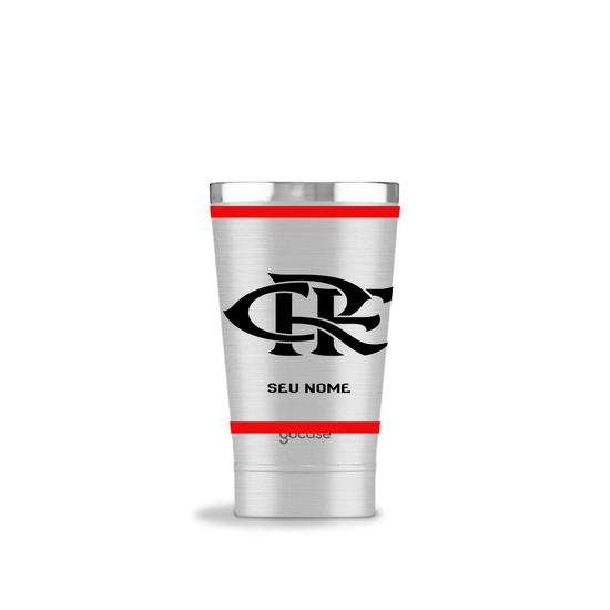 Copo Térmico Vibe - Flamengo Uniforme Branco 2024