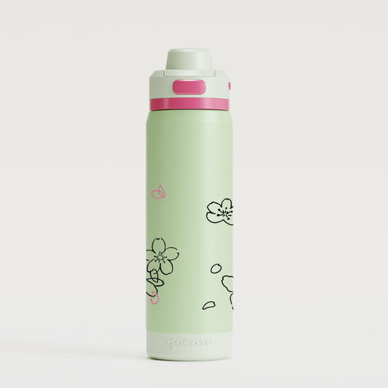  Garrafa Térmica Flip Pro - Cherry Blossom Line