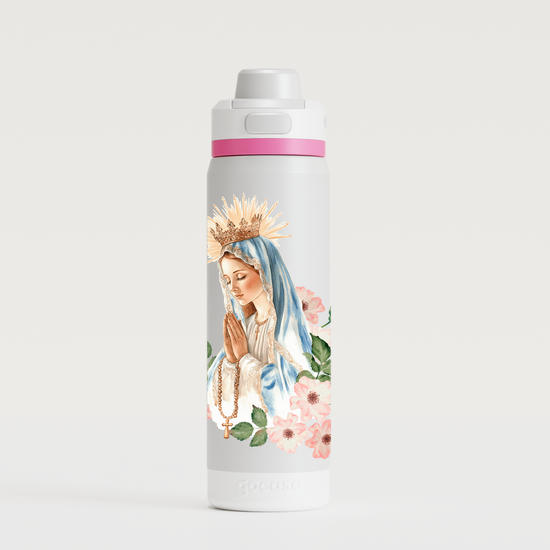  Garrafa Térmica Flip Pro - Mãe Maria - Aquarela