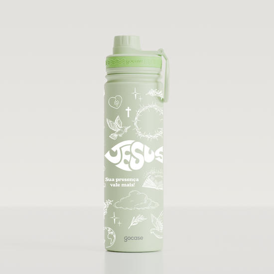  Garrafa Térmica Fresh - Jesus Line Itens