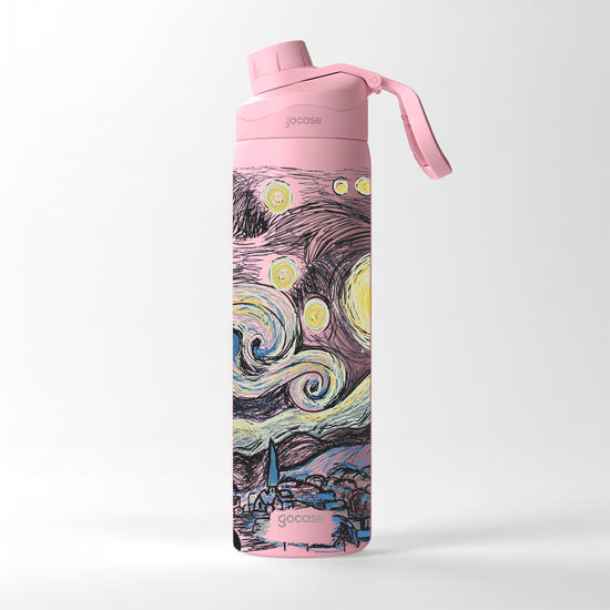  Garrafa Térmica Fresh - Van Gogh - Noite Estrelada