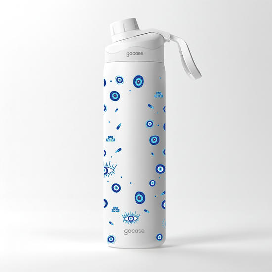  Garrafa Térmica Fresh - Olho Grego Customizada