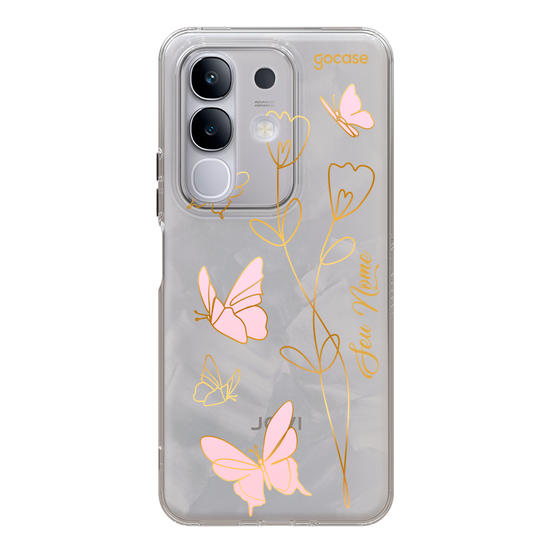 Rose Butterfly Line Rose Butterfly Line