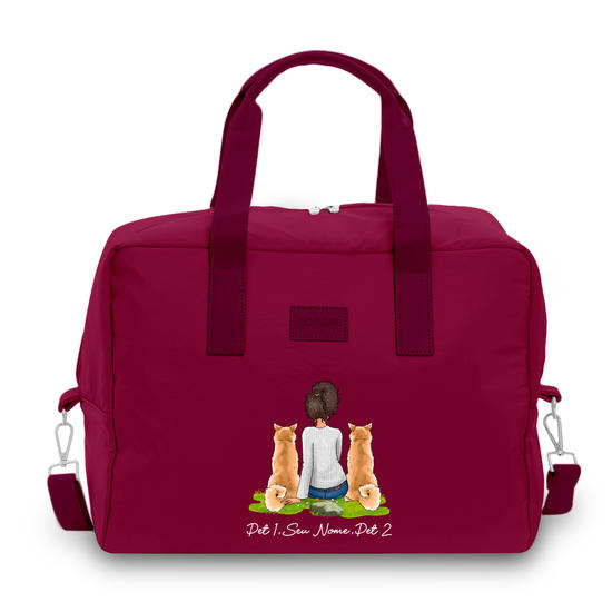 Bolsa Joy - Garota Com 2 Pets Bolsa Joy - Garota Com 2 Pets