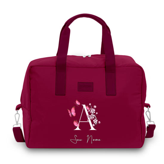 Bolsa Joy - Inicial Cherry Butterfly Bolsa Joy - Inicial Cherry Butterfly