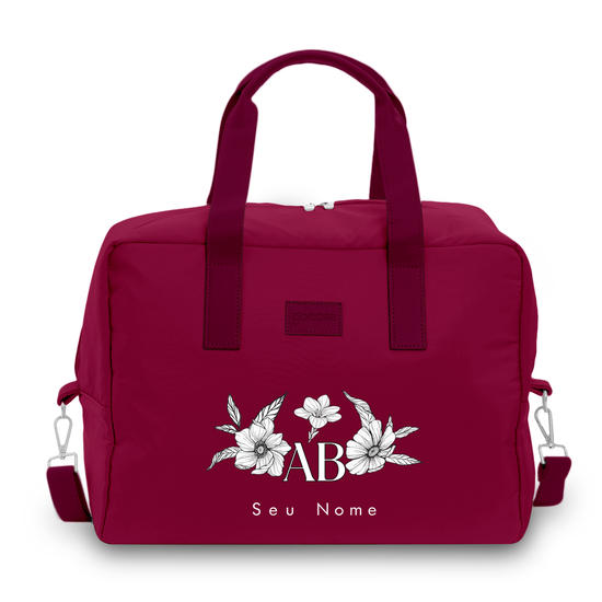 Bolsa Joy - Inicial Flores Minimalista Bolsa Joy - Inicial Flores Minimalista