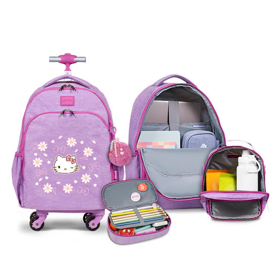  Kit Volta as Aulas - Hello Kitty - Floral Cute
