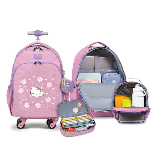  Kit Volta as Aulas - Hello Kitty - Floral Cute