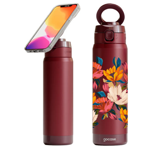  Garrafa Térmica Magsafe - Flora Sunset