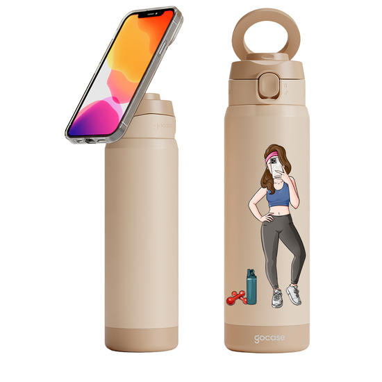  Garrafa Térmica Magsafe - Garota Fitness