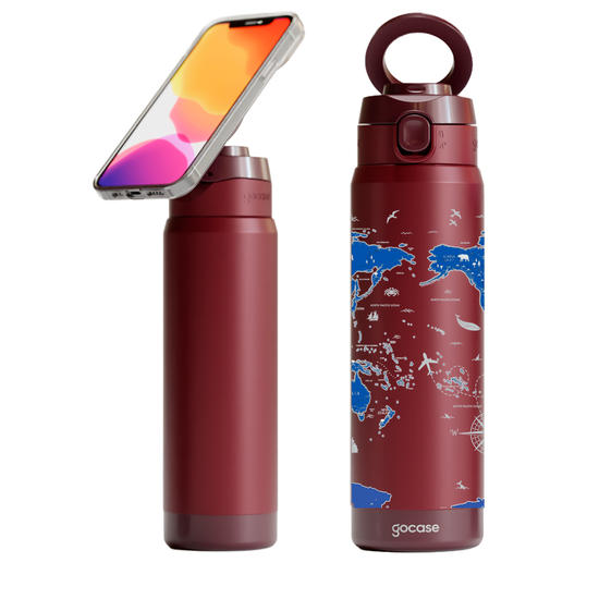  Garrafa Térmica Magsafe - Mapa Mundi 360º