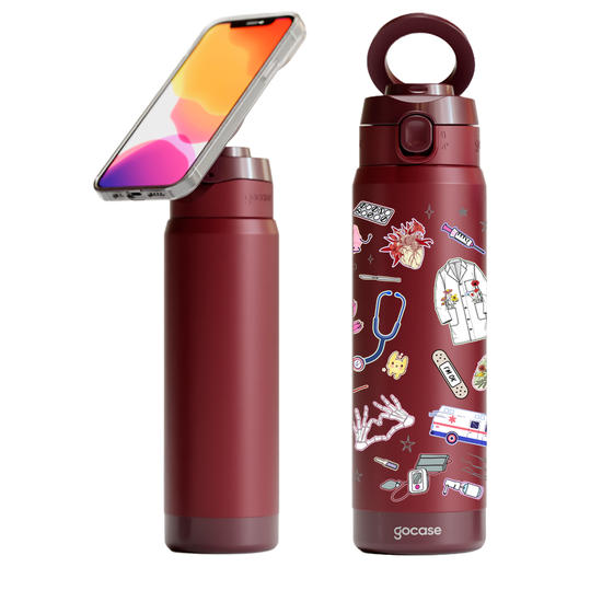  Garrafa Térmica Magsafe - Saúde Stickers