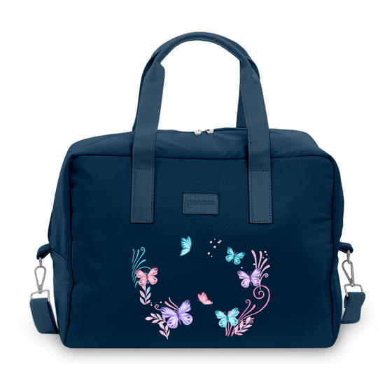  Bolsa Joy  - Borboletas com Aquarela