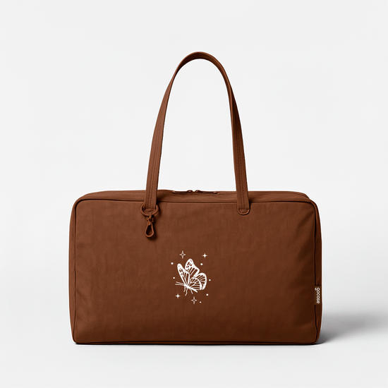  Tote Baguete - Iniciais Borboletas Minimal