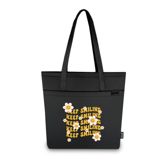 Tote Casual - Keep Smiling - Flower.