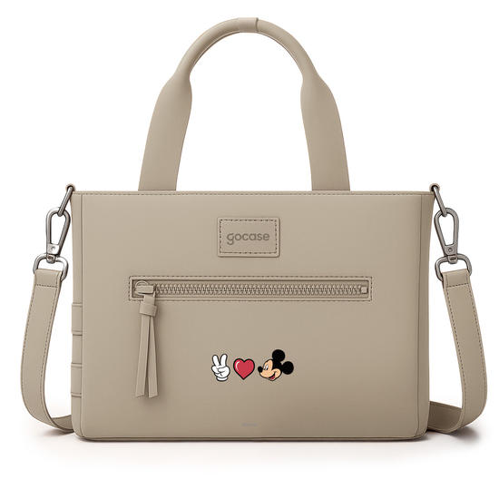 Tote Maternidade - Peace, Love and Mickey