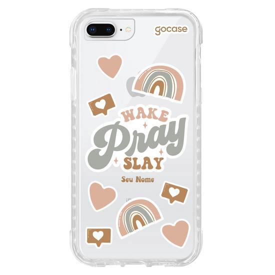 Capinha para celular  Wake Pray Slay