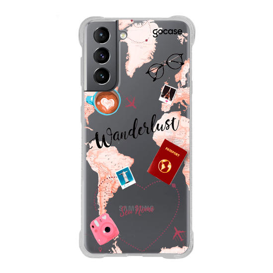 Capinha para celular World Trip Clean