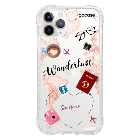 Capinha para celular World Trip Clean
