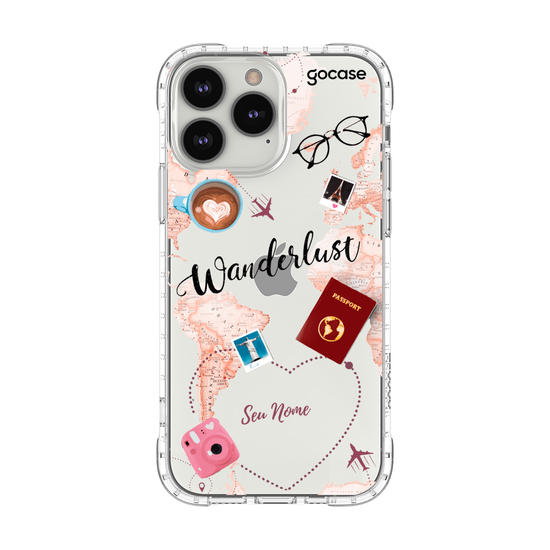 Capinha para celular World Trip Clean