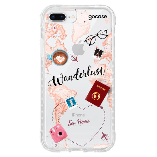 Capinha para celular World Trip Clean