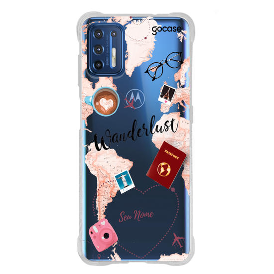 Capinha para celular World Trip Clean