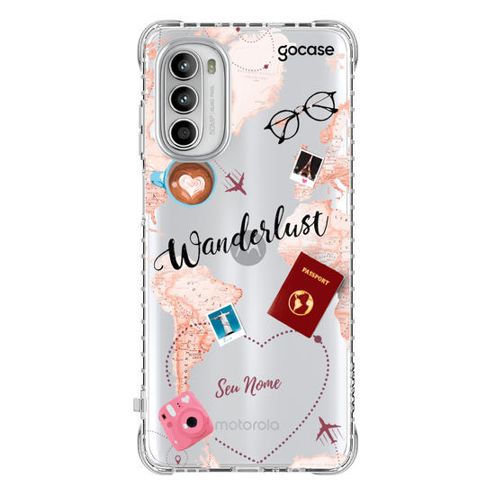 Capinha para celular World Trip Clean