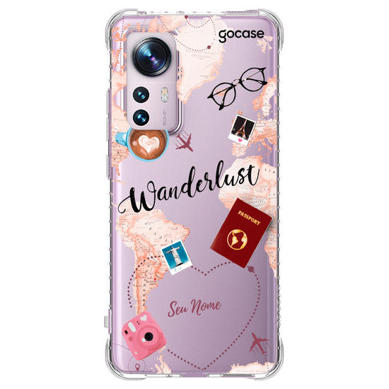 Capinha para celular World Trip Clean